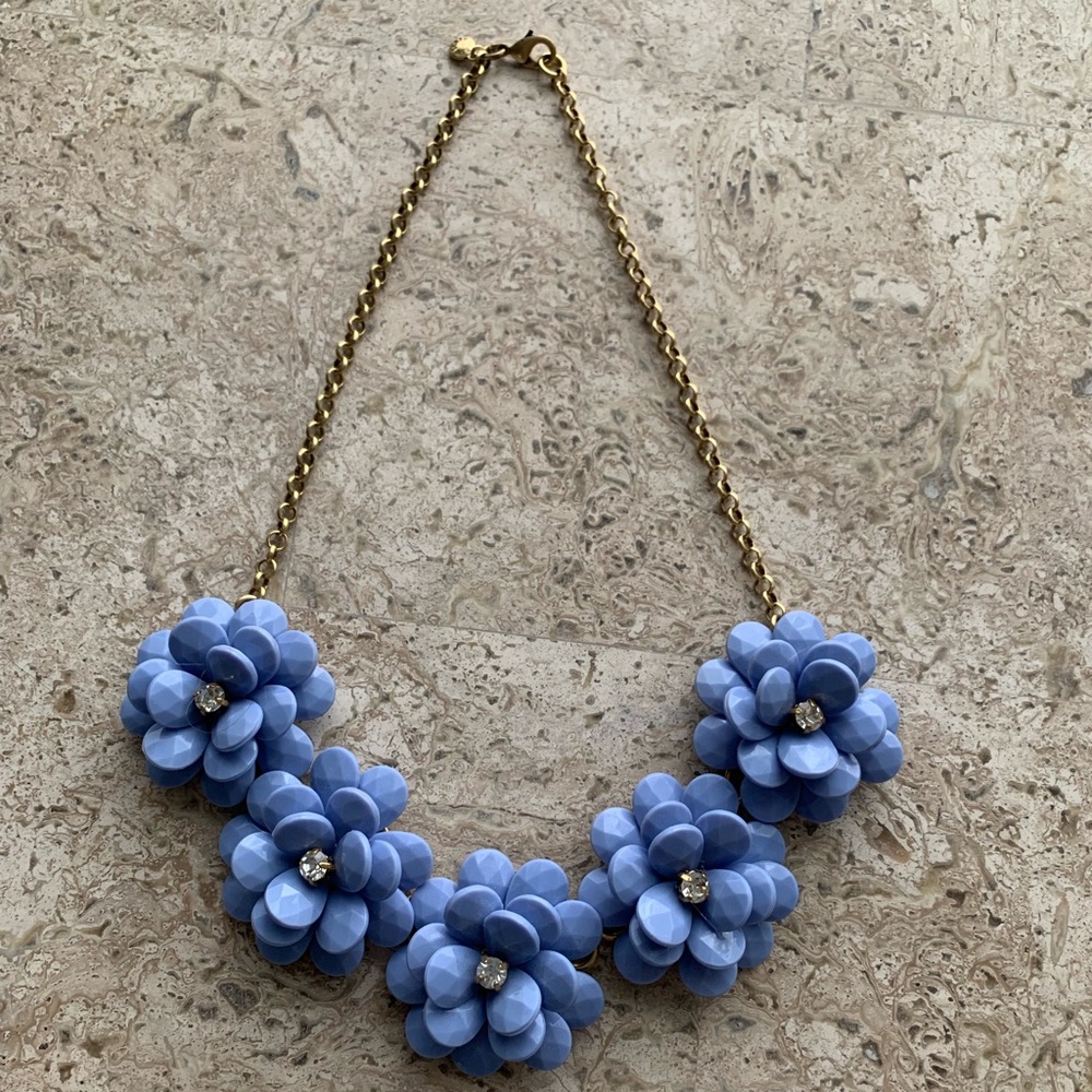 J. Crew Flower Necklace